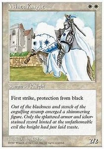 *MRM* FR/VF White Knight - Chevalier blanc MTG 5ED - Picture 1 of 1