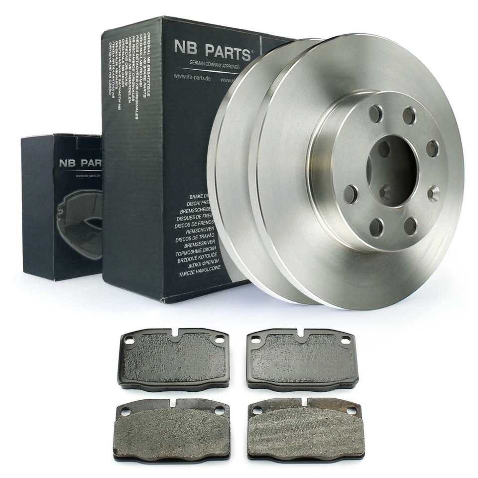 Discos de Freno 236mm Forros Delantero para Opel Ascona C Corsa A Vectra Kadett - Imagen 1 de 4