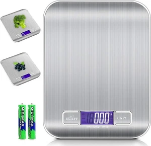 Bilancia da Cucina digitale Argento con pile - Foto 1 di 1