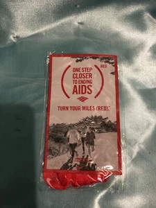  NIKE ROJO CORDONES 1 PAR UN PASO MÁS CERCA DE TERMINAR SIDA cordones... NUEVO - Imagen 1 de 2