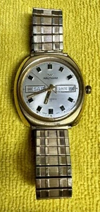 Vintage Waltham Mens Automatic Self-winding Watch 17j Day Date - As Is… - Picture 1 of 4