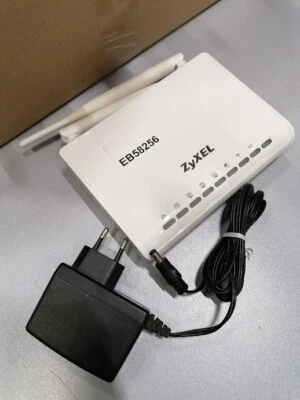 ZyXEL NBG-418N Router Wireless – Usato, Funzionante, Graffiato, Con Caricatore - Immagine 1 di 4