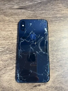 Apple iPhone X - 256 GB - Gris espacial (Desbloqueado) - Parte posterior C - Imagen 1 de 4
