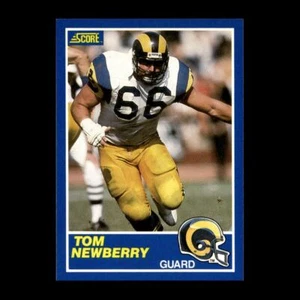 Tom Newberry 1989 Score Los Angeles Rams #28 R329M 100 - Picture 1 of 2