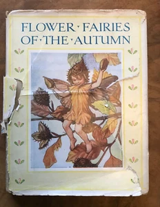 Cicely M Barker Flower Fairies of the Autumn First Edition Dust Jacket - Picture 1 of 1