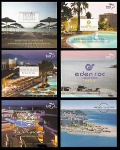 Greece 2019 Rhodes Hotels and Resorts Self-adhesive booklets MNH - Picture 1 of 2
