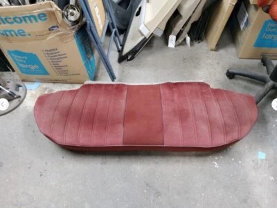 1977-1990 Caprice Impala 88 LeSabre Parisienne Back Rear Seat Bottom Cushion RED - Image 1 of 4
