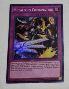 Yu-Gi-Oh! Yugioh Metalfoes Combination MP17-EN112 1st Edition Super Rare LP - Imagen 1 de 2