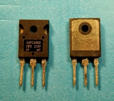 Transistor IRG4PC30KD,  TO-247, IGBT 600V, 28A, 100W, 1 Stück, original und NEU! - Image 1 of 3