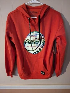 Coca Cola Coke Refresh Yourself Hoodie Junior Größe X-Small (1) Hergestellt in den USA - Bild 1 von 8
