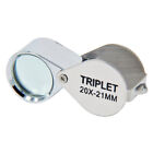 Eye Loupe Magnifier for Glasses Jewelry and Small Parts Illuminated Pocket Size