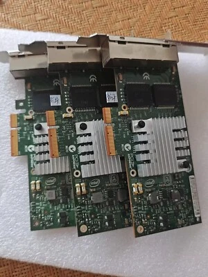 Intel I350-T4  Intel 82580 Chip 4-Port Ethernet Server Adapter Pcie X4 Malaysia - Image 1 of 2
