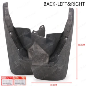 Fits Honda Civic Sedan 1992 95 Rear Pair Mud Flaps Splash Guards - Imagen 1 de 8