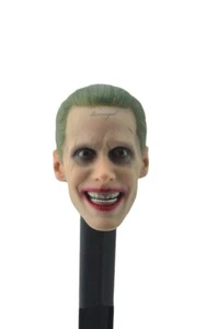 Custom 1/6 Head Sculpt Suicide Squad Joker Jare Leto Smile for 12" Hot toys Body - Picture 1 of 11