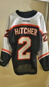 Derian Hatcher Signed CCM Philadelphia Flyers Hockey Jersey Never Worn With Tags - Picture 1 of 8