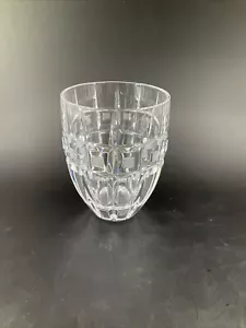 Marquis Waterford Quadrata Cut Crystal Double Old Fashioned Tumbler Glass 4 1/4 - Picture 1 of 5