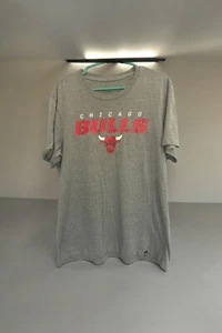 Camiseta gris para hombre Chicago Bulls talla mediana NBA - Imagen 1 de 10