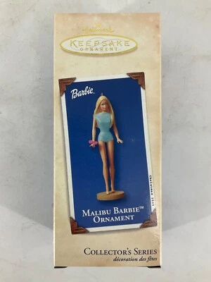 Hallmark Keepsake Malibu Barbie Christmas Tree Ornament 2003 Collector's Series