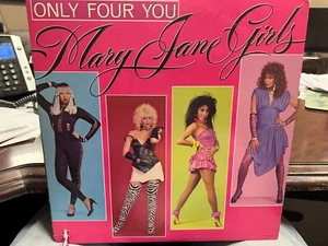 Mary Jane Girls Only Four You LP 1985 Gordy 6092GL Funk Soul INNER DJ PROMO - Picture 1 of 2