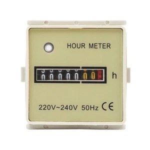 100-240V Digital Display Hour Meter Accuracy Hour Meter High Accuracy Timers - Picture 1 of 8