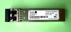 260-0012-00 Chelsio SM10G-SR 10GB SFP GBIC Ethernet Module Transceiver AXS85-192 - Afbeelding 1 van 3