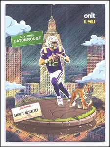 2025 ONIT Athlete LSU Tigers #CL-4 Garrett Nussmeier City Limits Shimmer - Bild 1 von 2