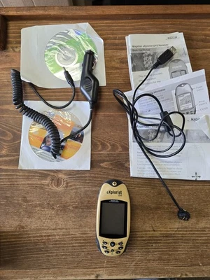 Magellan EXplorist 210 Handheld GPS Waterproof Hiking Geocaching - Image 1 of 4
