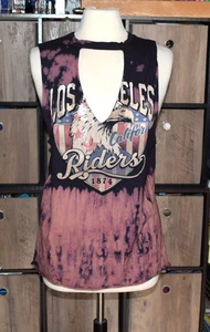 Moda Nova Mujer Camiseta Tie Dye Muscular Talla M 100% Algodón - Imagen 1 de 4