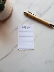 Don't Forget Stickers with Lines for Journals, Dairies, Planners, Reflections - Picture 1 of 6
