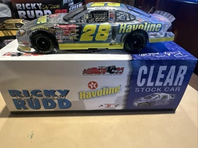 28 Ricky Rudd Havoline Clear Car NASCAR 1/24th Diecast - Image 1 of 2