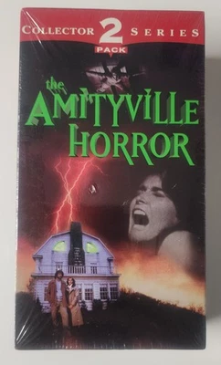 The Amityville Horror/ Amityville 2 NEW SEALED Double VHS Set W/ Fast Shipping  - Image 1 of 4