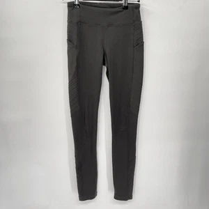 ATHLETA GIRL MOTO VATION 2.0 TIGHT Size L/12 Gray - Picture 1 of 13