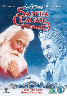 The Santa Clause 3 - The Escape Clause (DVD) Alan Arkin Ann Margret Michael Dorn - Image 1 of 2
