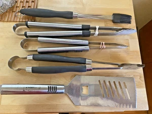 Griddle Accessories Kit, 5 PCS BBQ Grill Tools Set for Outdoor Camping party - Picture 1 of 2