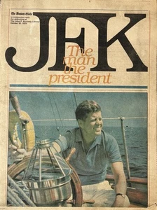 JFK The Man, The President Boston Globe Commemorative Newspaper Oct 20, 1979 - Picture 1 of 2