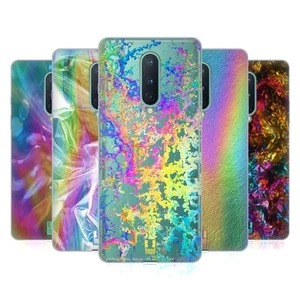 HEAD CASE DESIGNS OIL SLICK PRINTS GEL CASE & WALLPAPER FOR AMAZON ASUS ONEPLUS - Picture 1 of 13