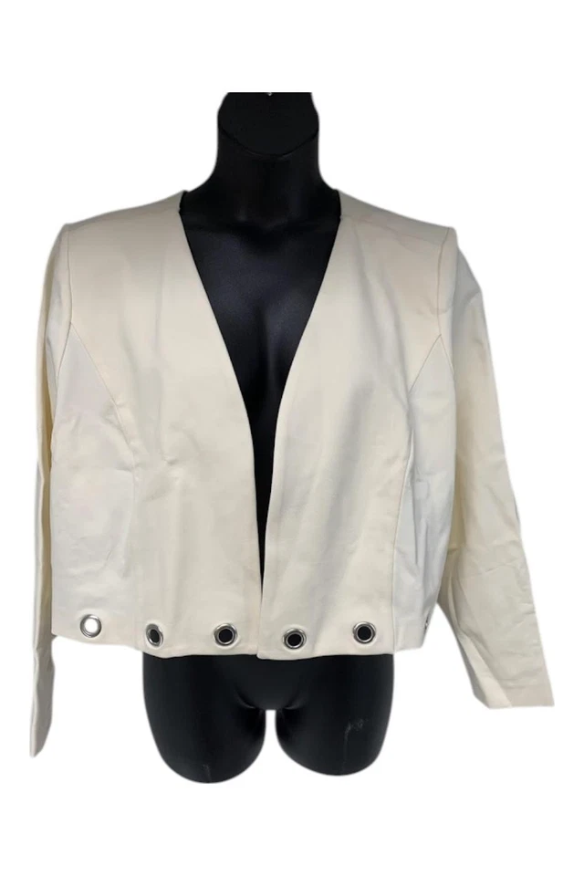 GREY by Jhoan Sebastian Grey 女式 Ponte 夹克霜 — 第 1/1 张图片