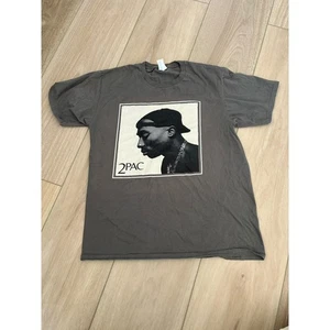 Vintage Tupac Shakur 2Pac Keep Ya Head Up Thugz Mansion Makaveli Rap T Shirt Med - Picture 1 of 5