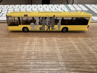 Wiking 1:87 MAN Autobus A Basso Fondo NL 223 In Ottime Condizioni Senza OVP - Immagine 1 di 4