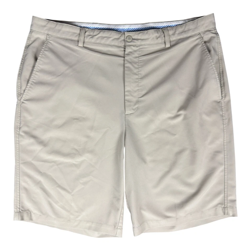 Lote de 3 pares de pantalones cortos FJ FootJoy talla 40 chinos para caminar golf elásticos frente plano caqui Foto 1 de 4