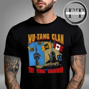 Camiseta unisex exclusiva de Wu Tang Clan Toronto The Final Chamber el 14 de julio de 2025 - Imagen 1 de 4