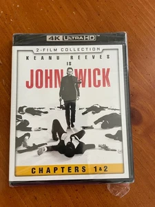 John Wick 1 + 2 Collector's Ed. (4K UHD + Blu-ray + Digital) *NEW* - Picture 1 of 2