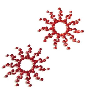 Nippelcover Adesivo Argento Stella Tondo Fiore Taglia:o Ne Taglia (1719 - Foto 1 di 3