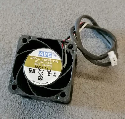 Lüfter Fan AVC F3828B12HB 3-Pin 12V - Bild 1 von 2
