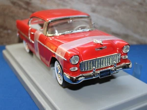 Vintage Ertl Die Cast Chevrolet Red 1955 Belair New - Picture 1 of 4