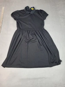 Polo Ralph Lauren Dress Girls XL 16 Black Stretch Lightweight Flowy School Girl - Picture 1 of 8