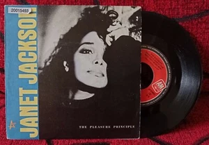 JANET JACKSON ** The Pleasure Principle ** ORIGINAL 1987 Spain 7" Single - Picture 1 of 4