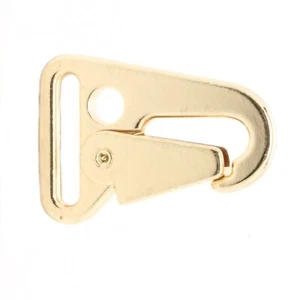 Economy Sling Snap Hook, Brass, 1 Inch Loop 14205-01 - Picture 1 of 2
