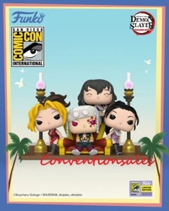 SDCC 2025 "OFICIAL" FUNKO POP! MOMENT DEMON SLAYER TENGEN con preventa de SUS ESPOSAS - Imagen 1 de 1