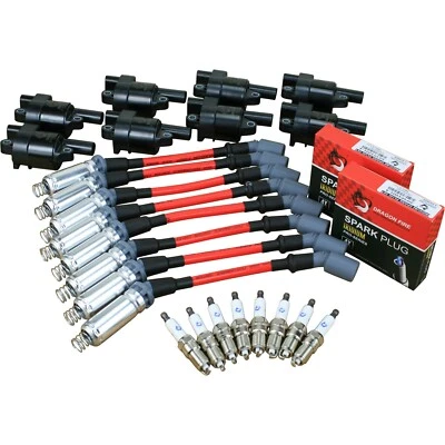 New Dragon Fire Performance Tune Up Set For 2007-2014 GMC Yukon 5.3L V8 - Image 1 of 4